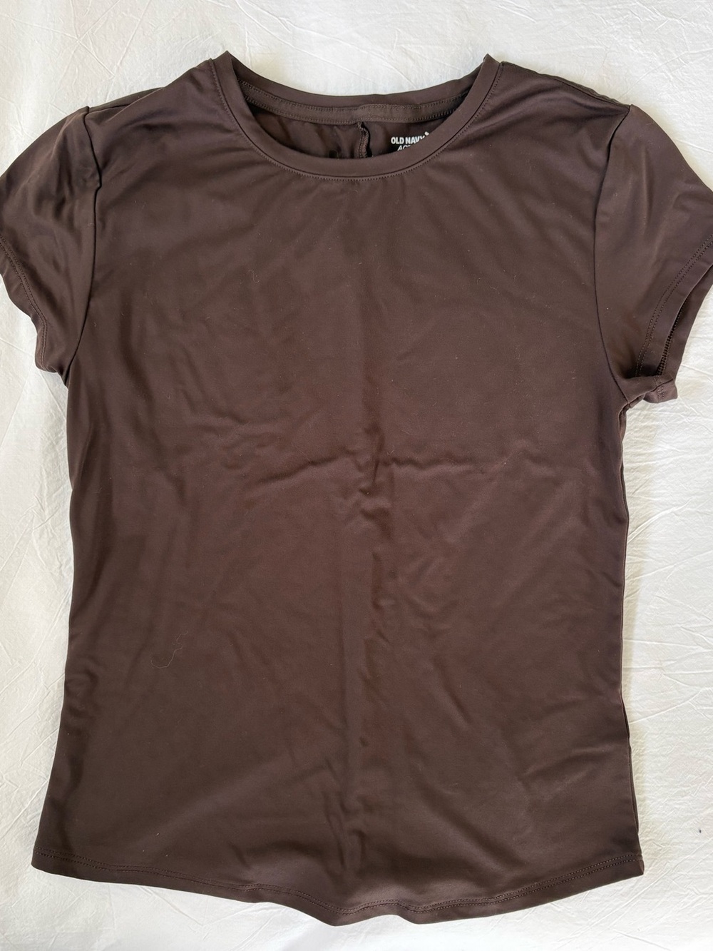 Old Navy Brown Short Sleeve Athletic Tee